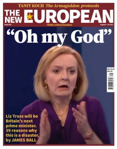 The New European front cover, August 4 - 10 2022