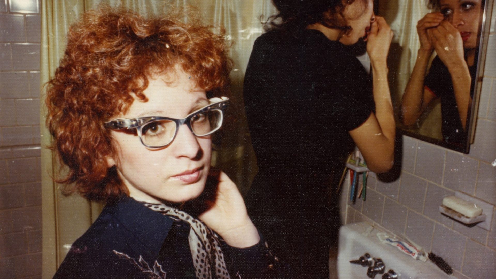 Photographer Nan Goldin in documentary All the Beauty and Bloodshed. Photo: Neon