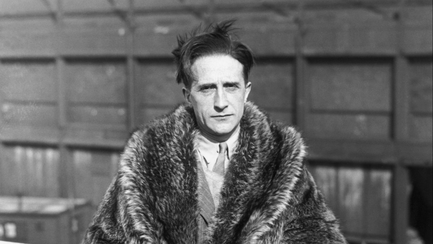 Marcel Duchamp in New 
York, 1927, by which time he had ‘detached himself from the studio in favour of the chess board’. Photo: Bettmann/Getty