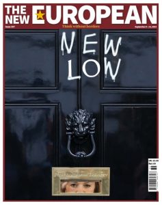 The New European front cover, September 8 -14 2022