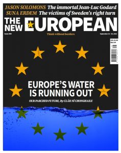 The New European front cover, September 22 -28 2022