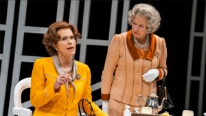 Handbagged at the Kiln Theatre (Photo: Tristram Kenton)