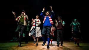 Alex Frost, Suzanne Ahmet, Jerone Marsh-Reid, Gareth Cassidy and Charlie Bence in 
Marvellous at Soho Place. Photo: Craig Sugden