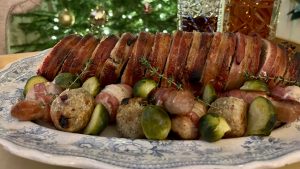 Si Toft's giant pigs-in-blankets
