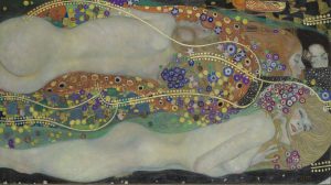 Gustav Klimt’s Water Serpents II, 1904, reworked in 1906-07, has all the elements that distinguish the artist’s golden years. Photo: Private collection, Courtesy of HomeArt