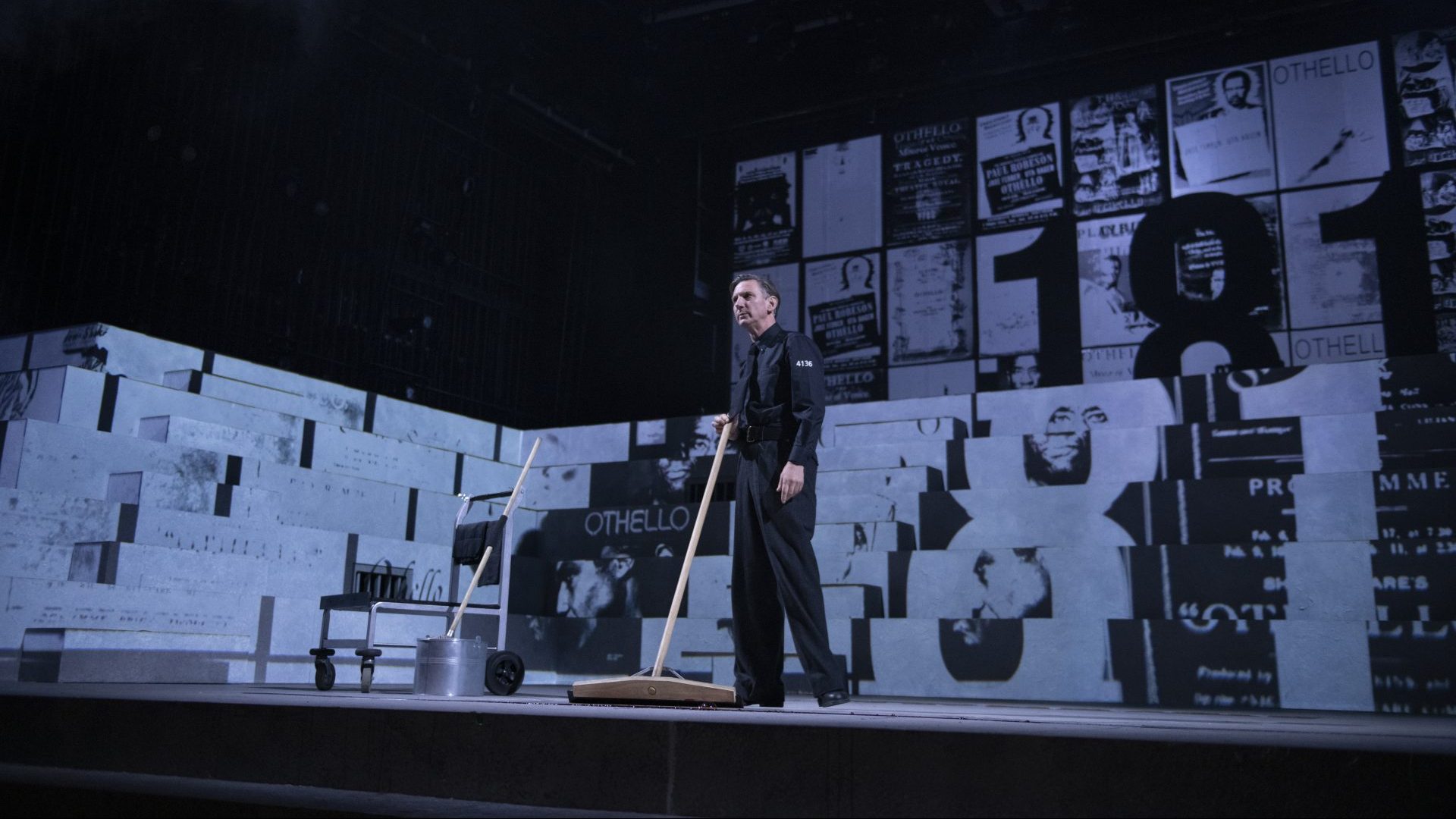 Peter Eastland in Othello at the National Theatre. Photo: Myah Jeffers