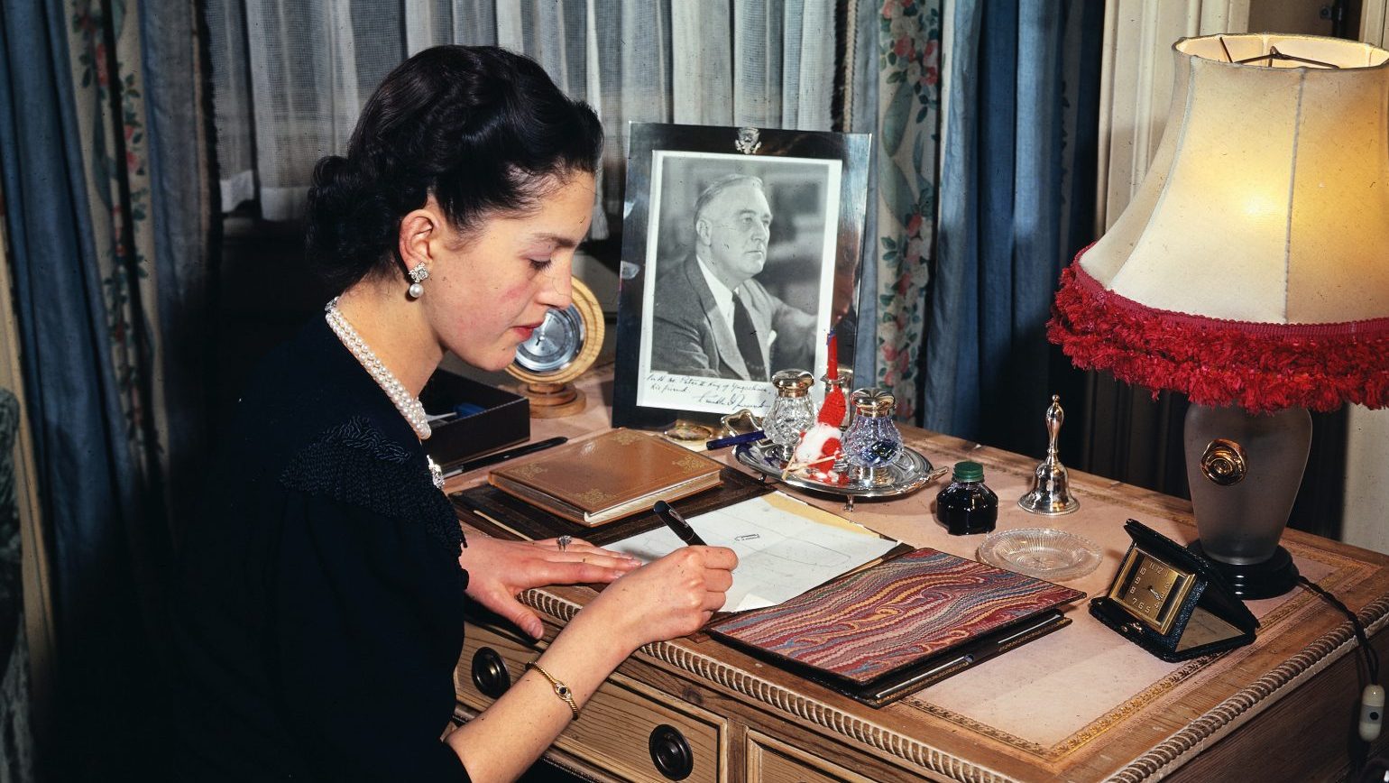 Queen Alexandra of 
Yugoslavia, circa 1945. Photo: Bettmann/Getty