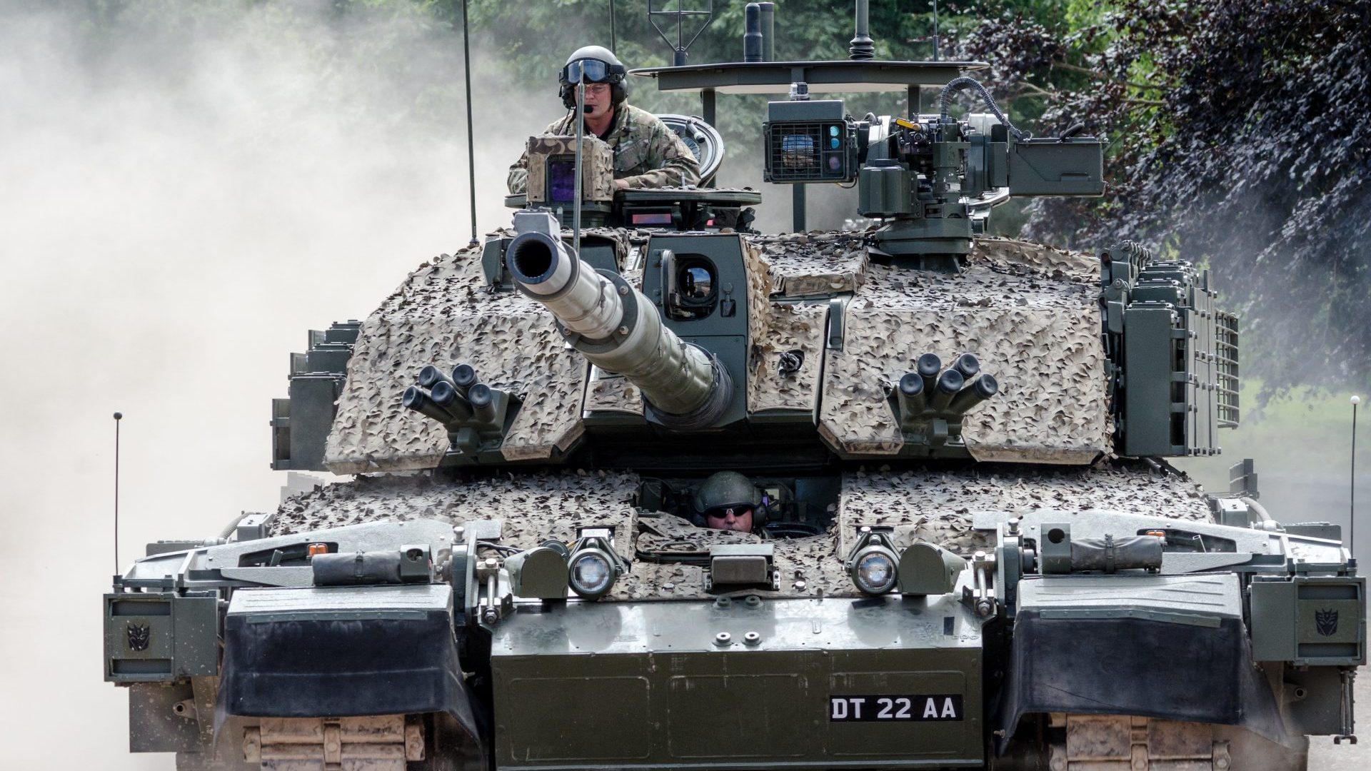 Britain is set to send 14 Challenger 2 main battle tanks to Ukraine. Photo: Matthew Revell