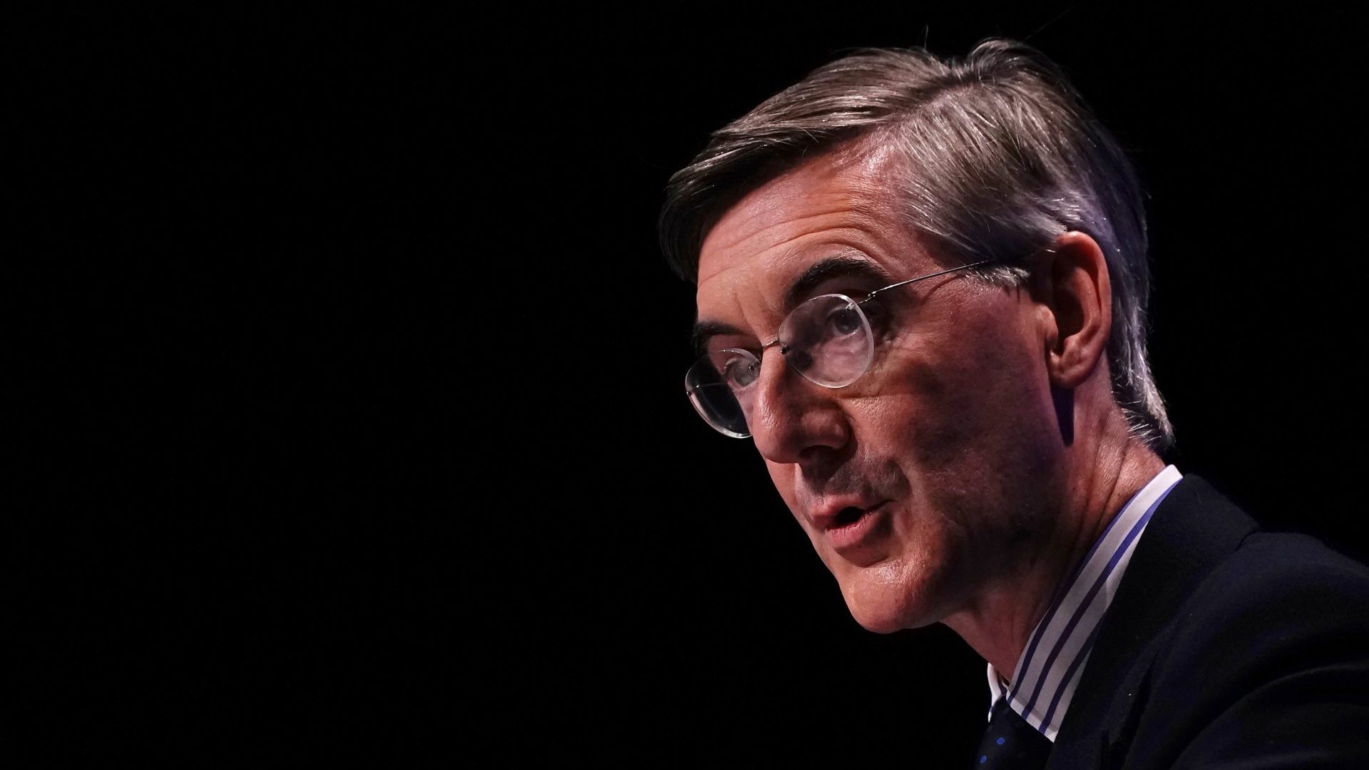 Jacob Rees-Mogg during the Conservative Party annual conference at the International Convention Centre in Birmingham. Photo:  Aaron Chown/PA Wire/PA Images