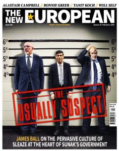 The New European front cover, January 26 – February 1 2023