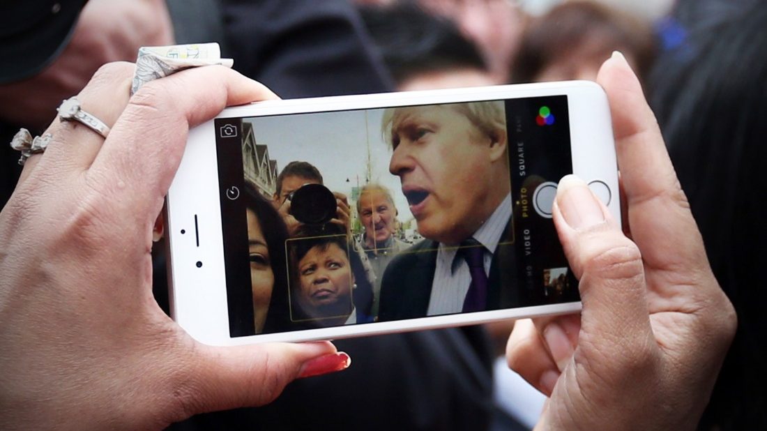 Boris Johnson campaigns in Uxbridge and South Ruislip, 2015. Photo: Carl Court/Getty