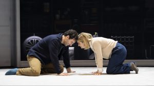 Aidan Turner and Jenna Coleman in Lemons Lemons 
Lemons Lemons Lemons. Photo: Johan Persson