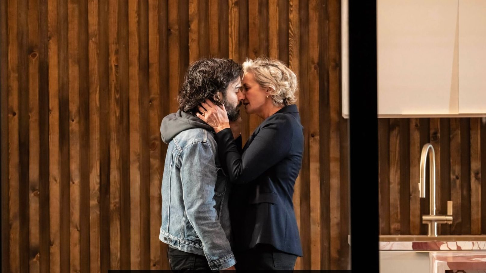 Assaad Bouab and Janet McTeer. Photo by Johan Persson