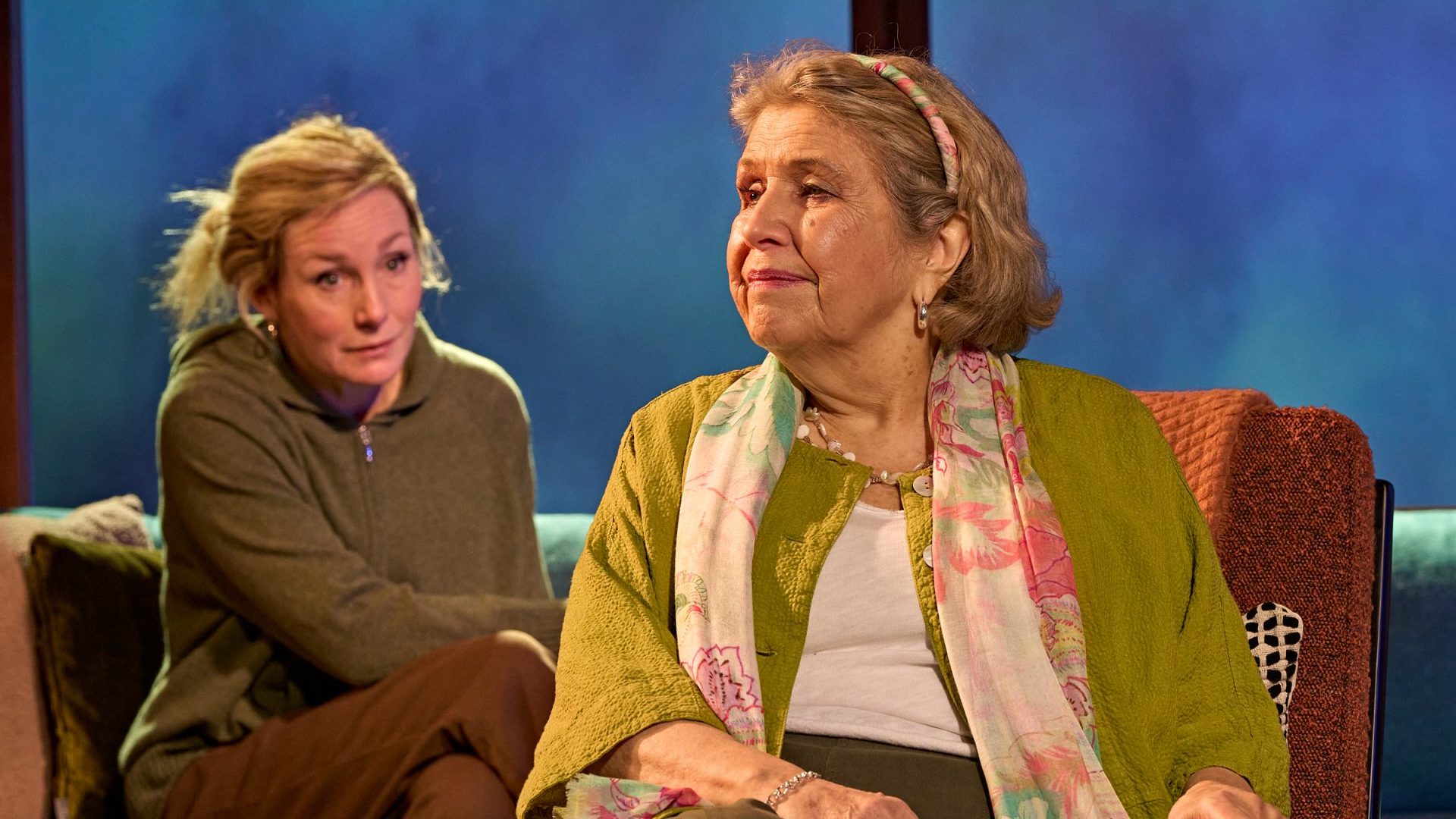 Nancy Carroll and Anne Reid in Marjorie Prime. Photo: Manuel Harlan