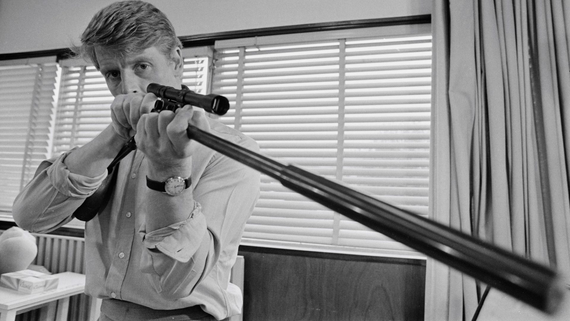 Edward Fox during filming in 1972 of The Day of the Jackal. Photo: Reg Lancaster/Hulton Archive/Getty