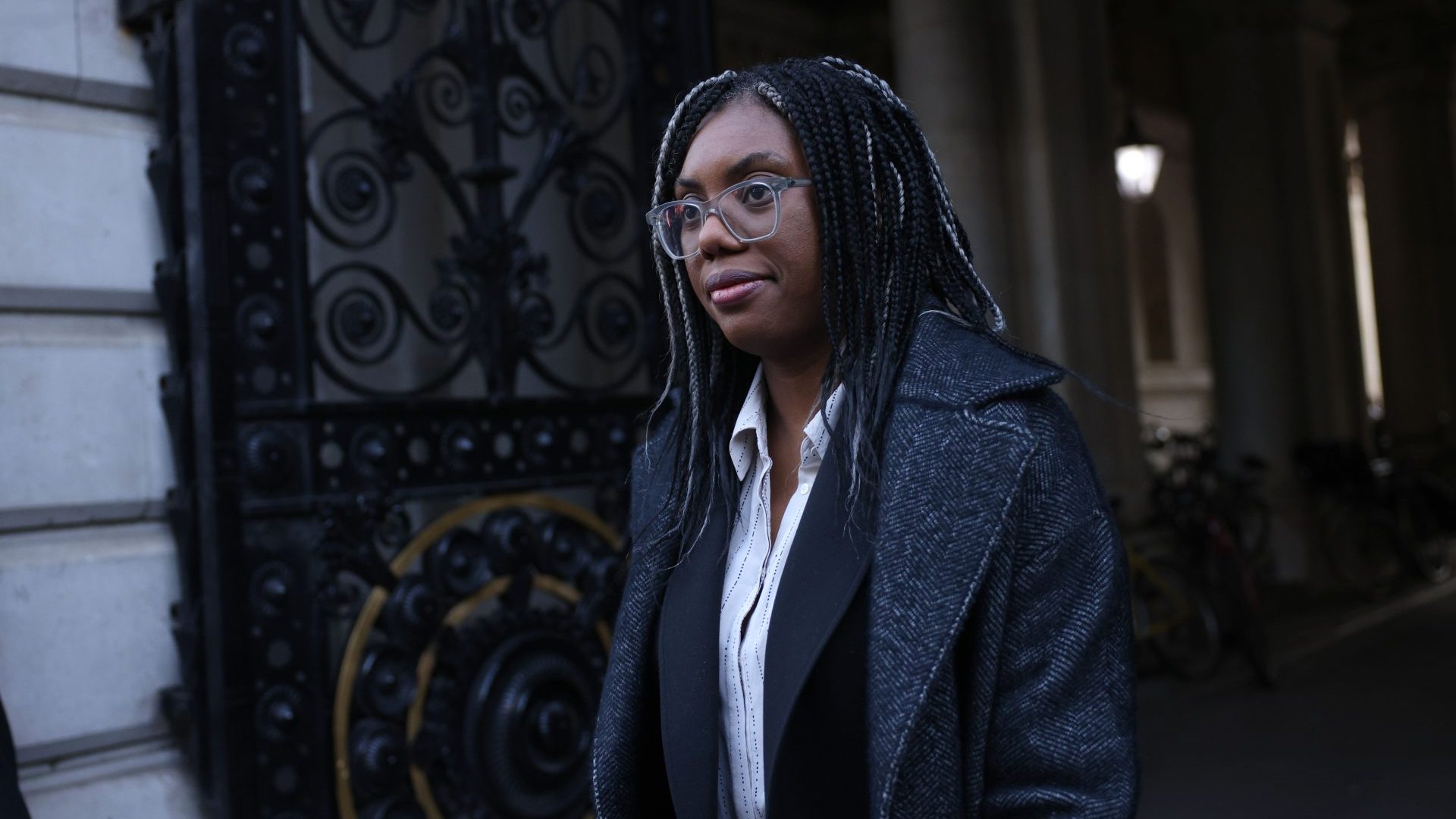 Kemi Badenoch arrives to attend cabinet on February 7 (Photo by Dan Kitwood/Getty Images)