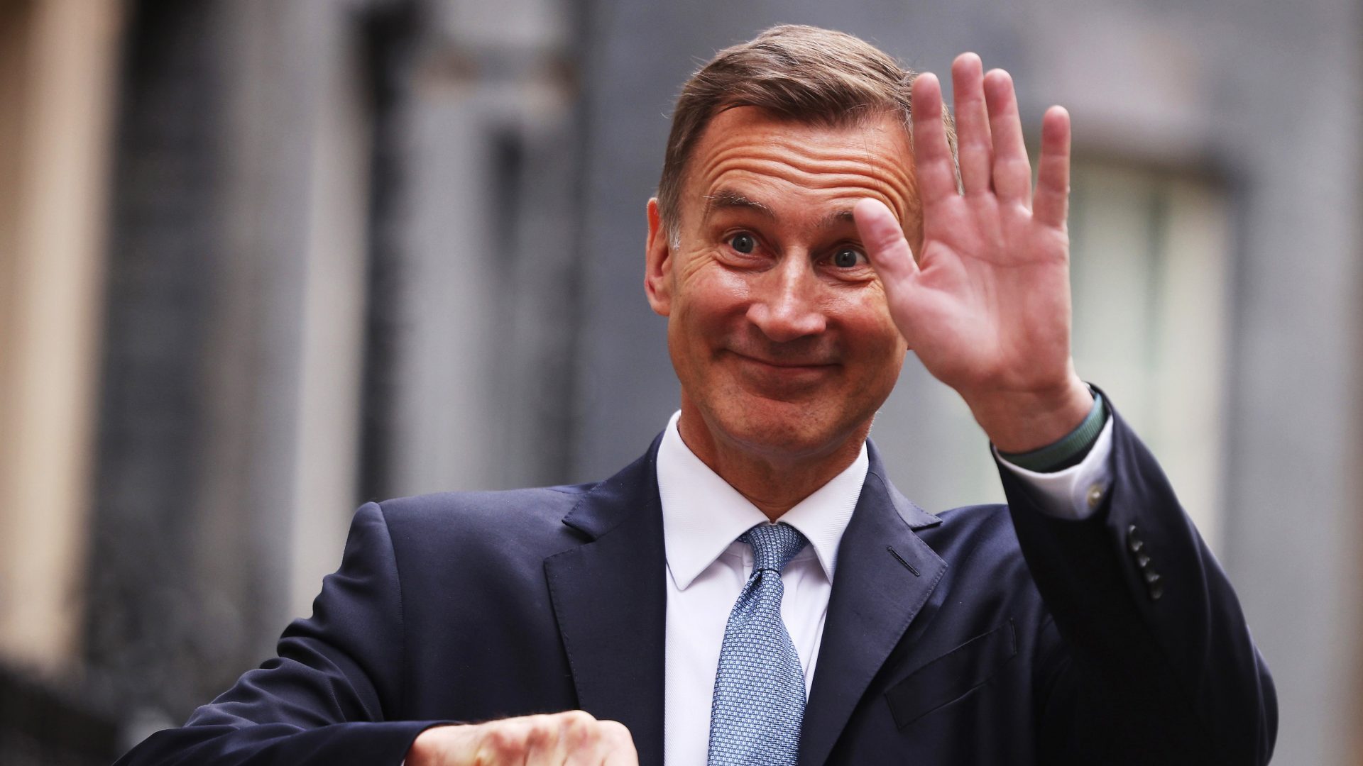 Jeremy Hunt leaves Downing Street. Photo: Dan Kitwood/Getty Images