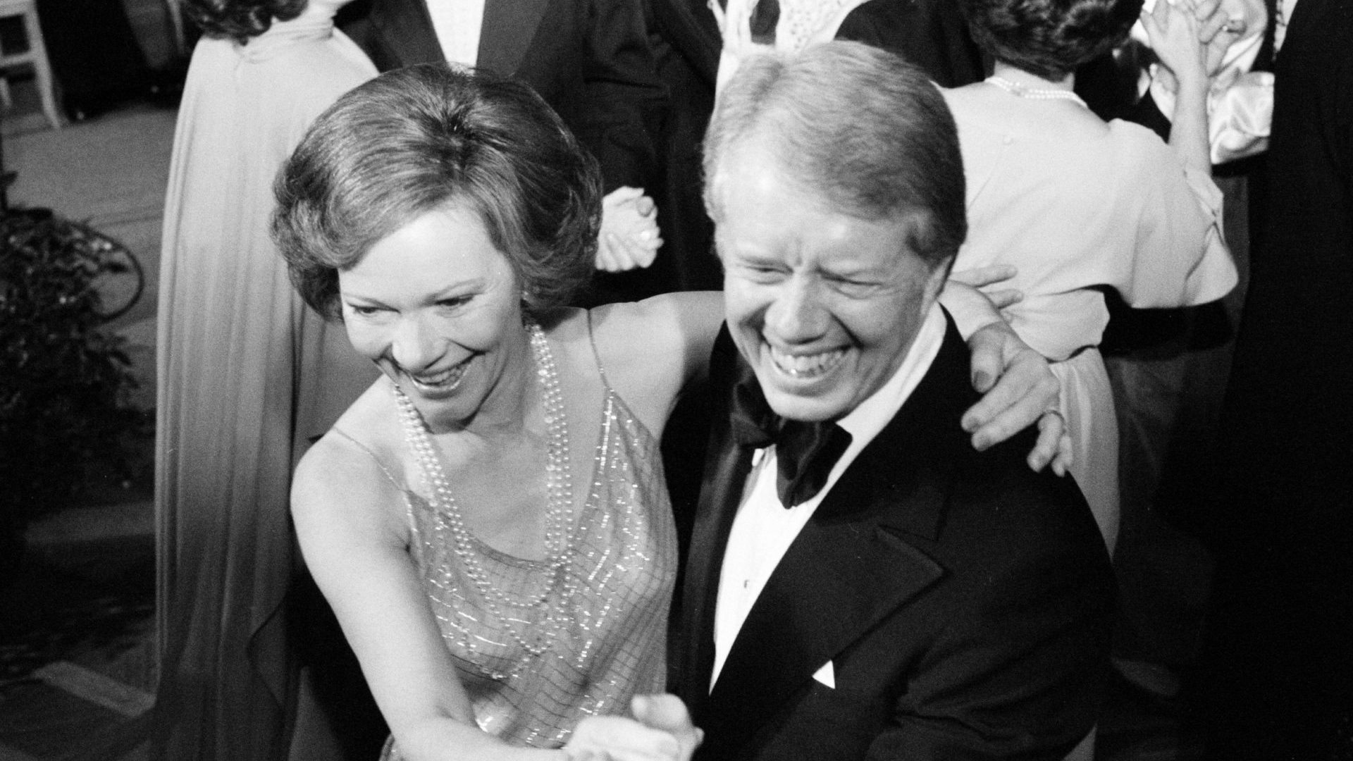 President Jimmy Carter and First Lady Rosalynn at a White 
House Congressional Ball, 1977. Photo: Universal History Archive/
Universal Images Group/Getty