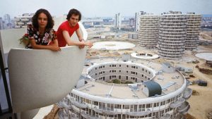 The new neigbourhood of Créteil in the suburbs of Paris gave birth to Les Choux – the Cabbages – in 1973. Photo: Michele Laurent/Gamma-Rapho/Getty