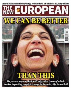 The New European front cover March 23 to 29
