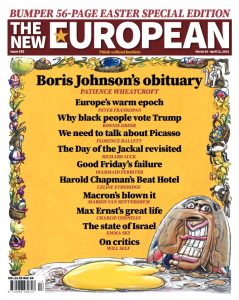 The New European front cover March 30 to April 12