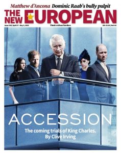 The New European front cover April 27 to May 3