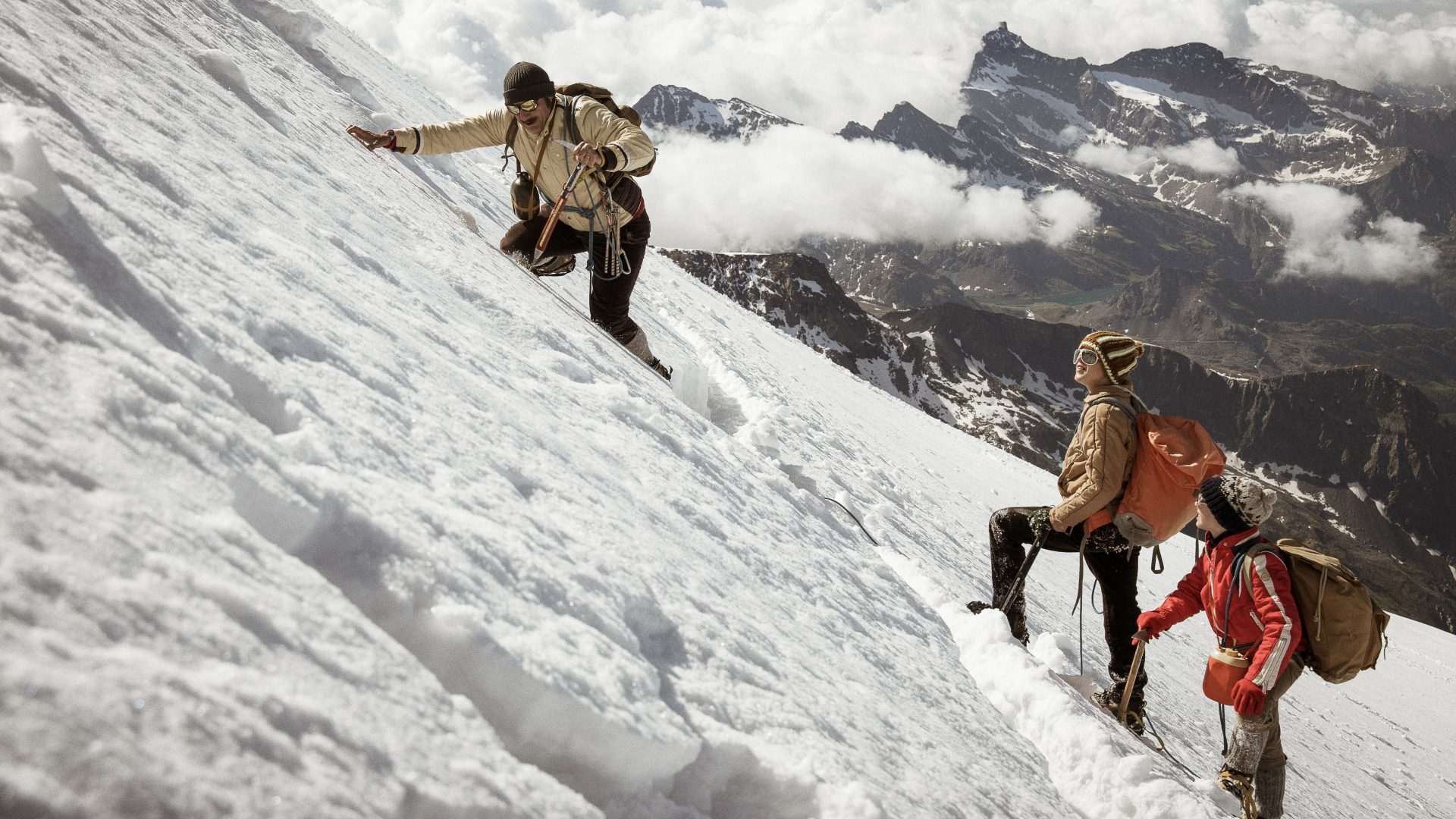 A still from Felix 
Van Groeningen 
and Charlotte 
Vandermeersch’s 
The Eight 
Mountains. Photo: Alberto 
Novelli/Pyramide 
Productions/SAS/
Vision Distribution 
SPA