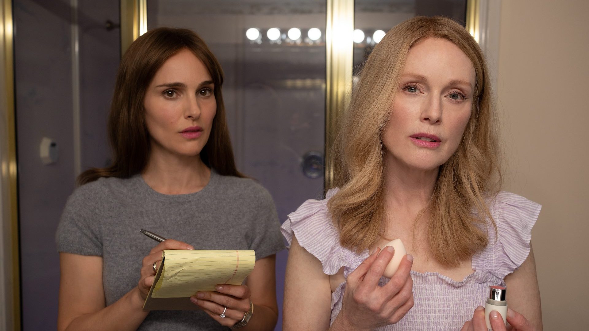 Natalie Portman and Julianne Moore in May 
December. Picture: Cannes Film Festival