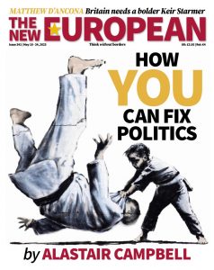The New European cover, May 18 to 24
