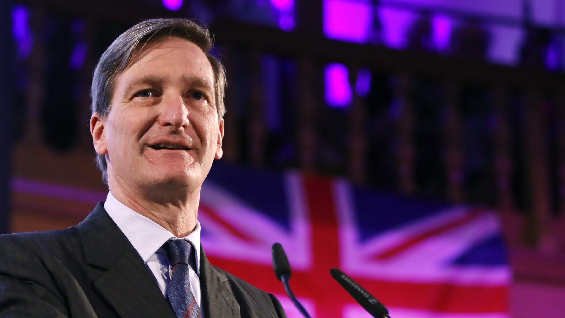 Dominic Grieve addresses a People's Vote Rally in April 2019 (Photo: TOLGA AKMEN/AFP via Getty Images)