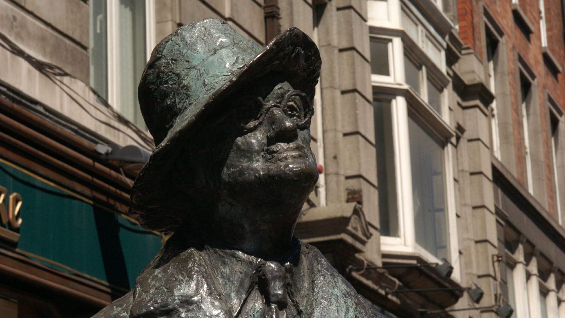 Dublin's James Joyce statue (FRAN CAFFREY/AFP via Getty Images)