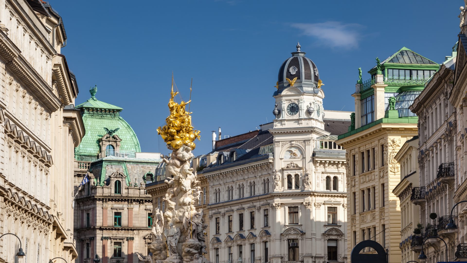 Vienna’s grandeur 
is not faded at all. Photo: Jorg Greuel/
Getty