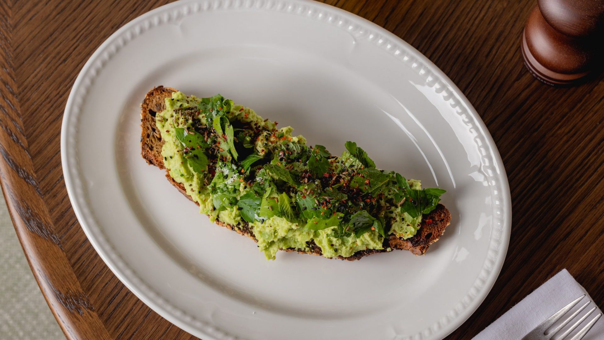 Tom Cenci’s not 
avocado on toast