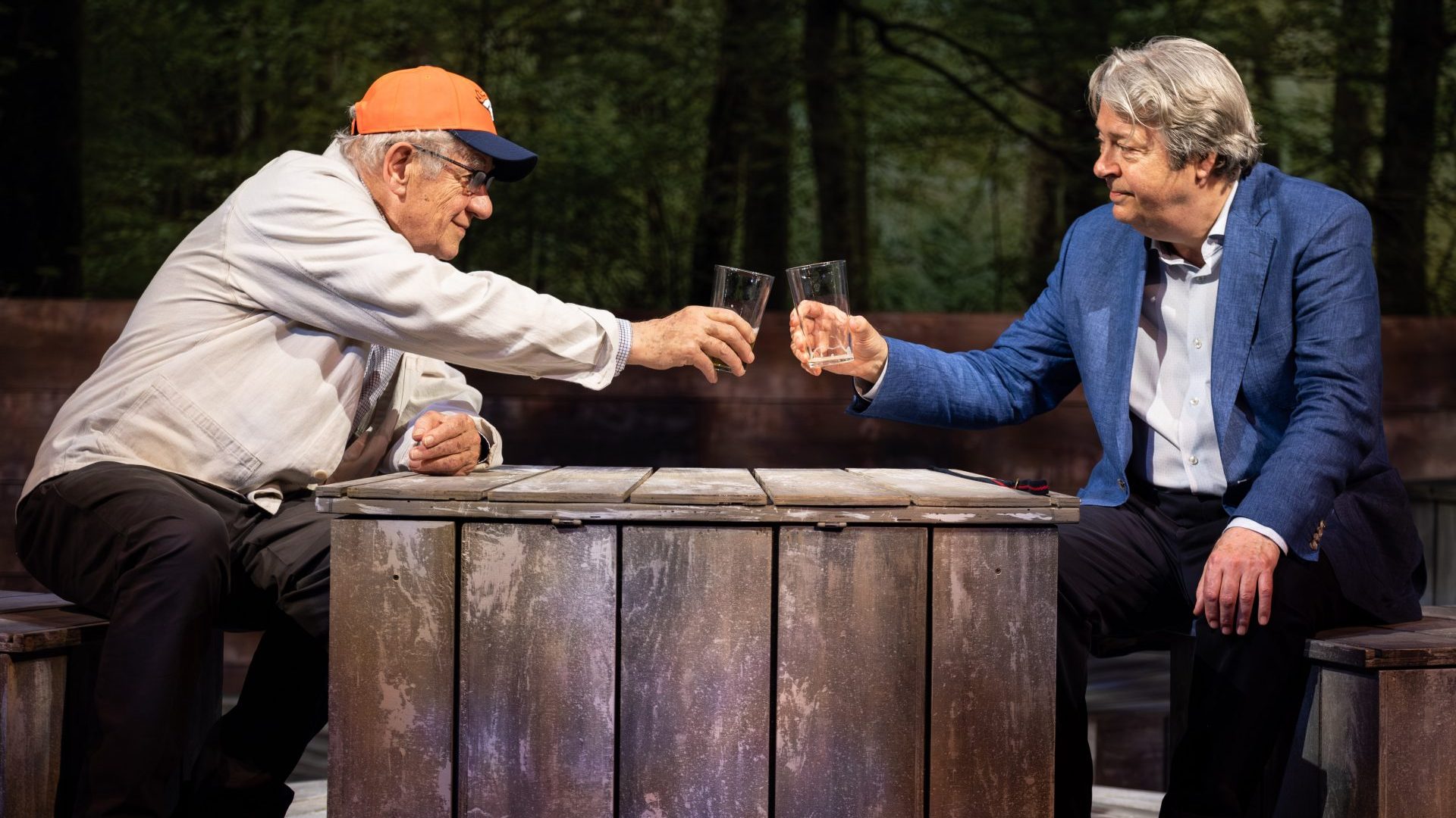 Percy (Ian McKellen) and Frank (Roger Allam). Photo: Jack Merriman