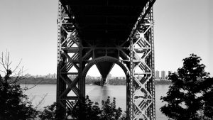 The view towards New Jersey from NYC in the 80s, a time of rapid change. Photo: Edmund Vincent Gillon/Museum of the City of New York/Getty