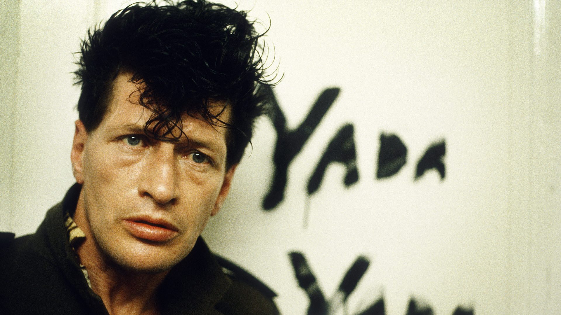 Dutch musician, 
painter, actor 
and poet Herman 
Brood, 1988. Photo: Gie Knaeps/
Getty