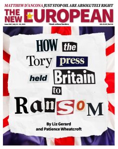 The New European cover July 13 - 19, 2023