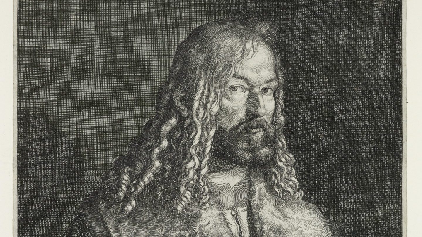 Lucas Kilian (1579-1637), Portrait of Albrecht Dürer, 1608