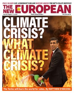 The New European cover, August 17 - 23, 2023