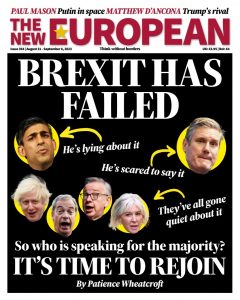 The New European cover, August 31 - September 6, 2023
