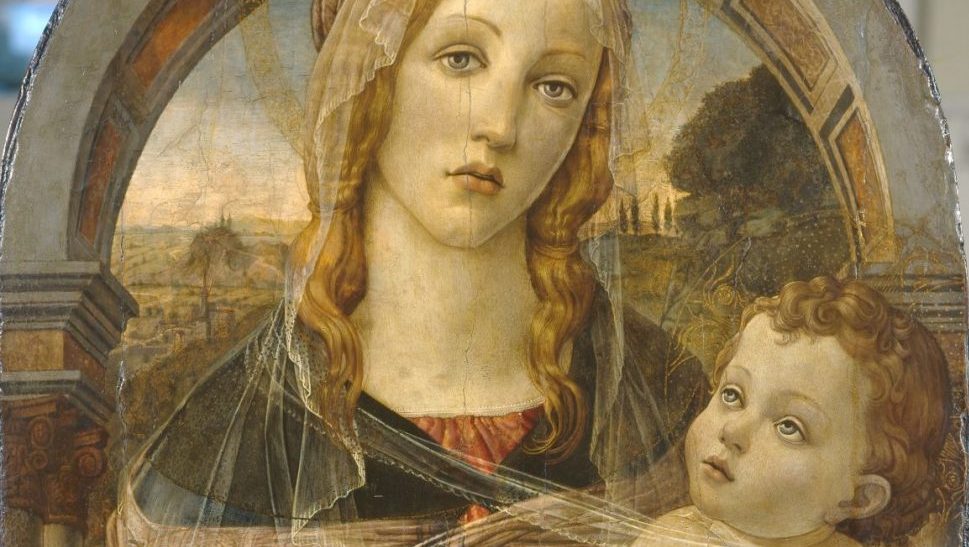 A 1920s copy of Botticelli’s Virgin and Child by Umberto Giunti. Photo: Samuel Courtauld Trust