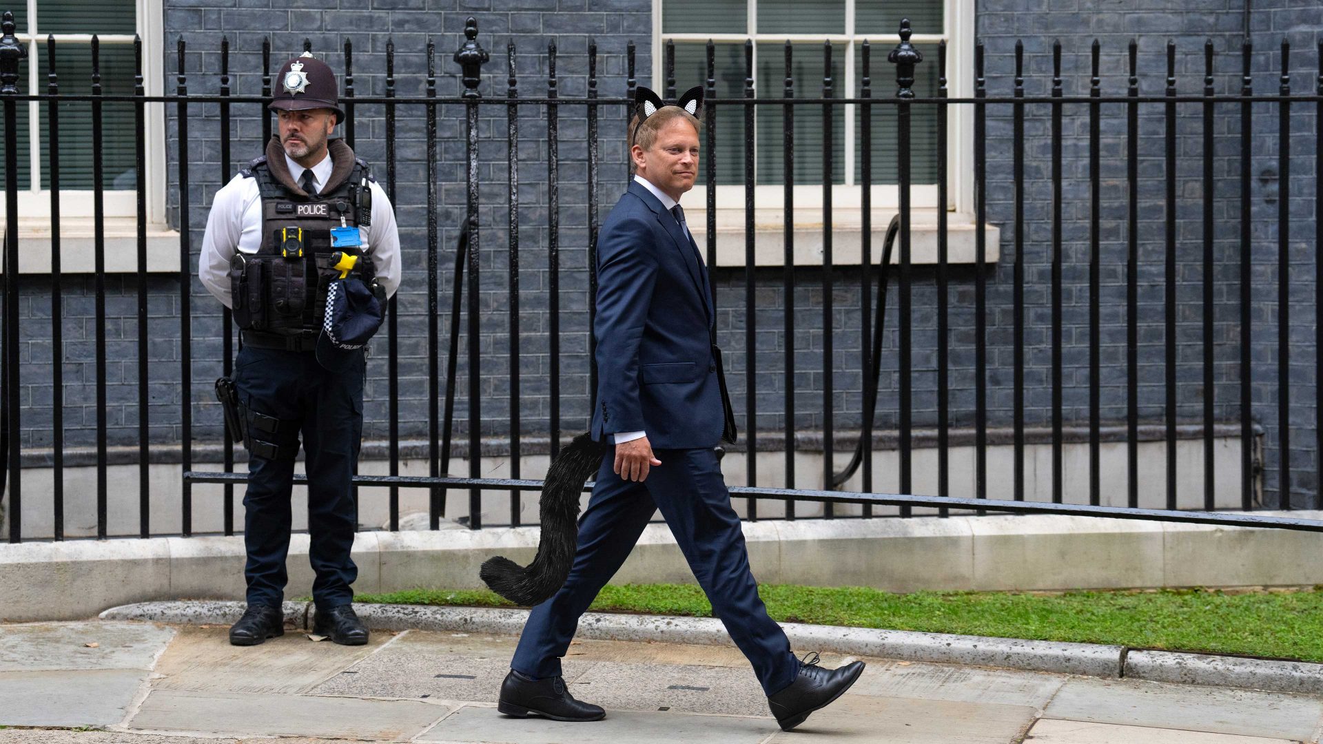 With Larry the Downing Street cat approaching his retirement, who better to fill the position...? Photo: Getty/The New European