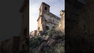 Poggioreale in Sicily was hit by a major earthquake in 1968 and is one of Italy’s largest ghost towns. Photo: Marcello Paternostro/AFP/Getty