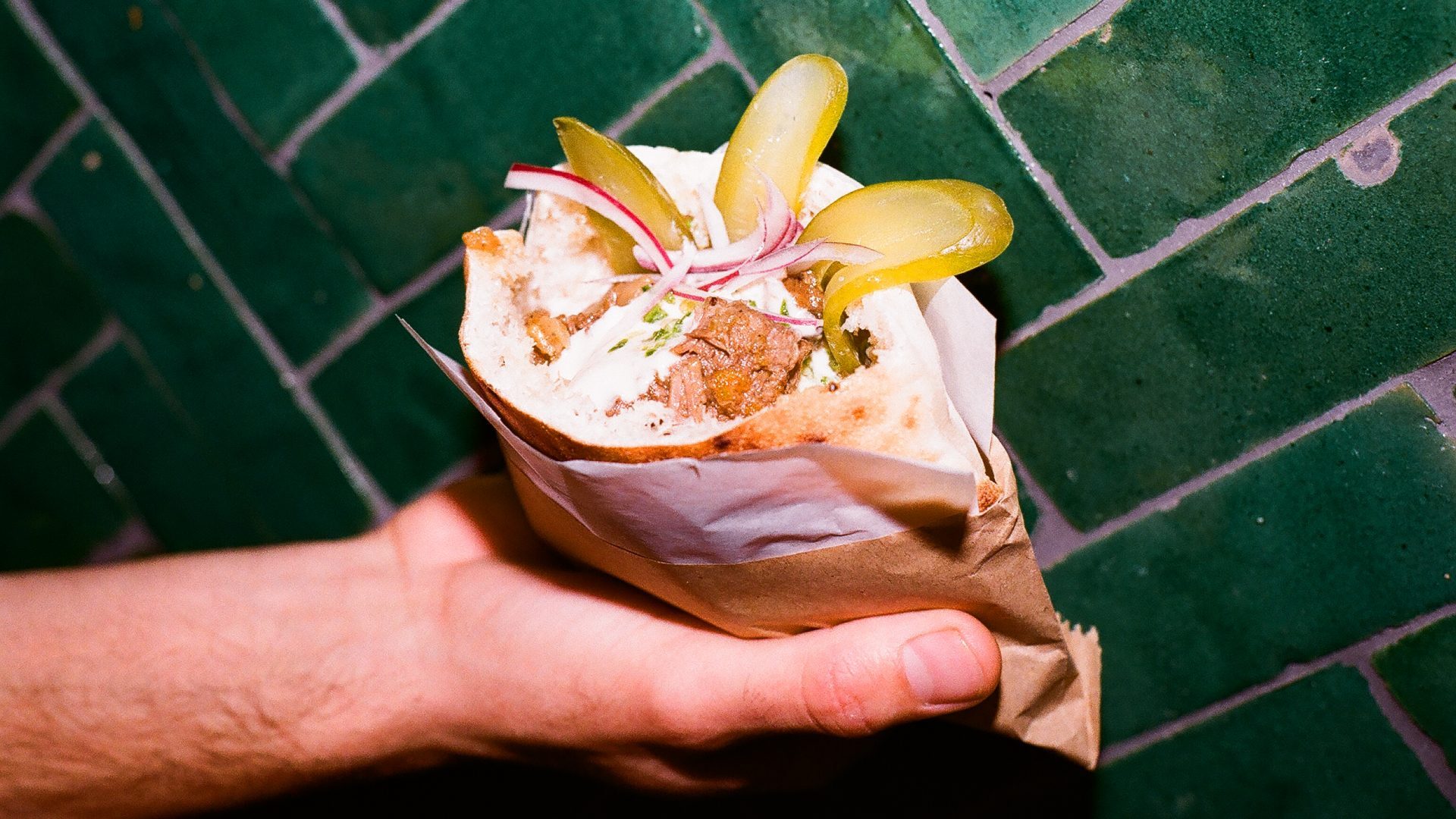 Eyal Shani’s steak pita