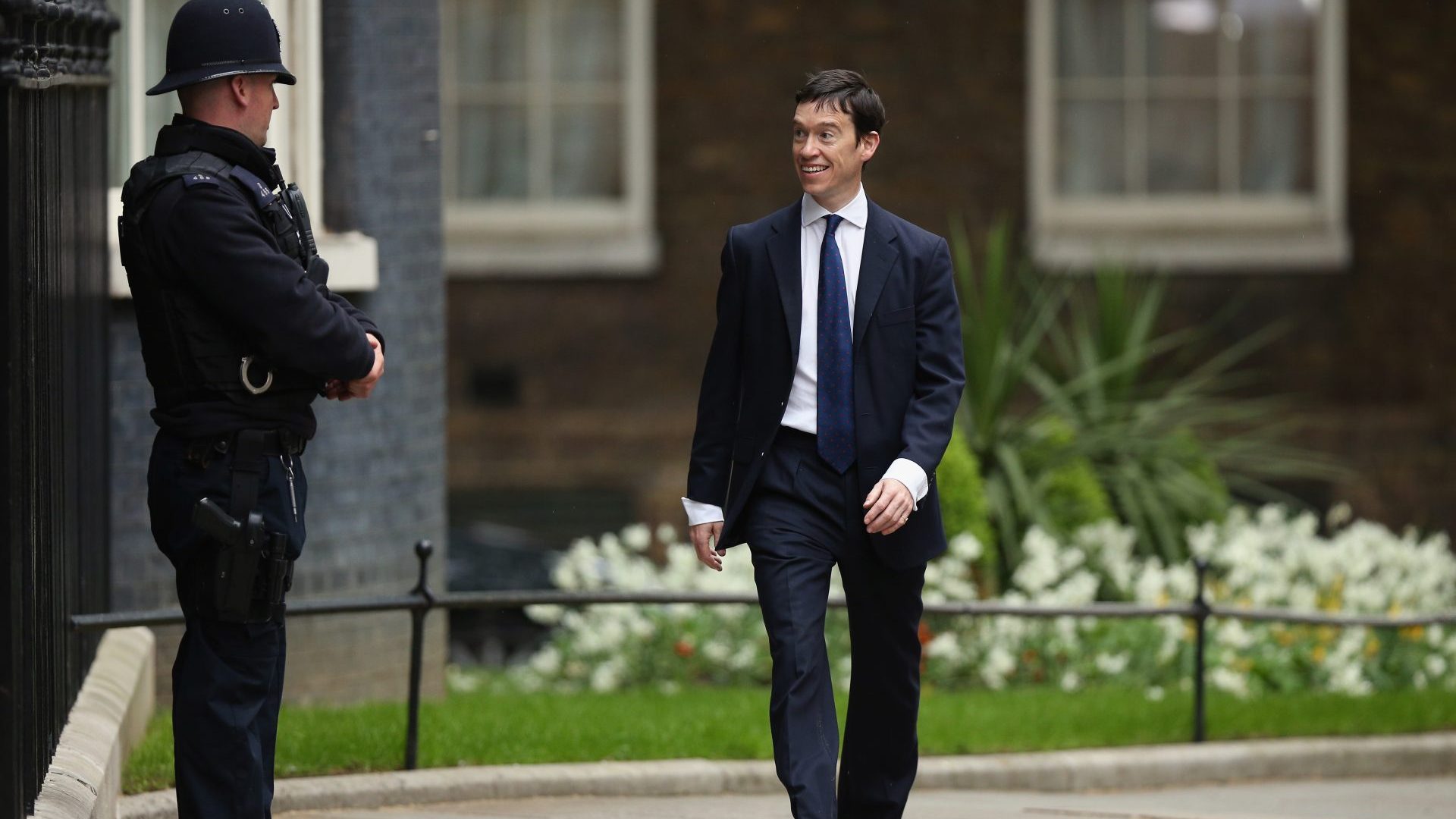 May 2015: Newly promoted minister Rory Stewart arrives for his first cabinet meeting at 10 Downing Street after the Tories’ general election victory the previous week. Photo: Dan Kitwood/Getty