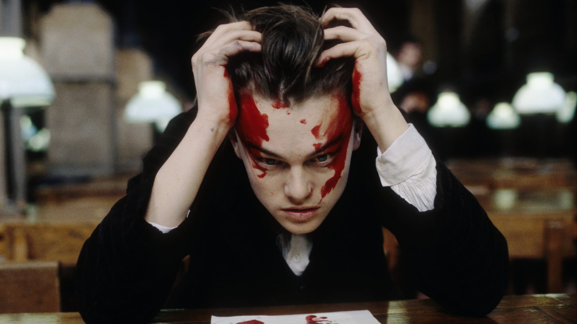 Leonardo DiCaprio as troubled 19th-century French poet Arthur Rimbaud in the 1995 movie Total Eclipse. Photo: Etienne George/Sygma/Getty