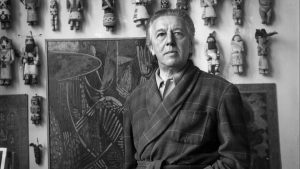 André Breton 
in around 1950. 
His ideas about 
the power of 
subconscious 
creativity won 
followers around 
the world. Photo: Roger 
Viollet/Getty