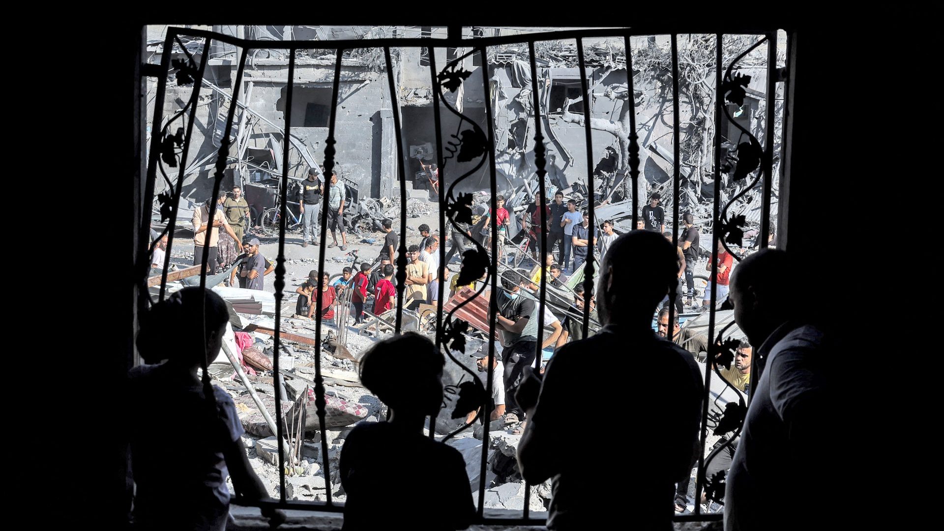 "Now, many Jews dread what is happening and what is coming, as well as what has so recently passed." Photo: MOHAMMED ABED/AFP via Getty Images