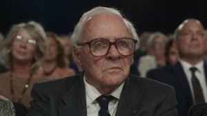 Anthony Hopkins as Nicholas Winton in One Life, directed by James Hawes. Photo: See-Saw Films/Warner Bros Pictures
