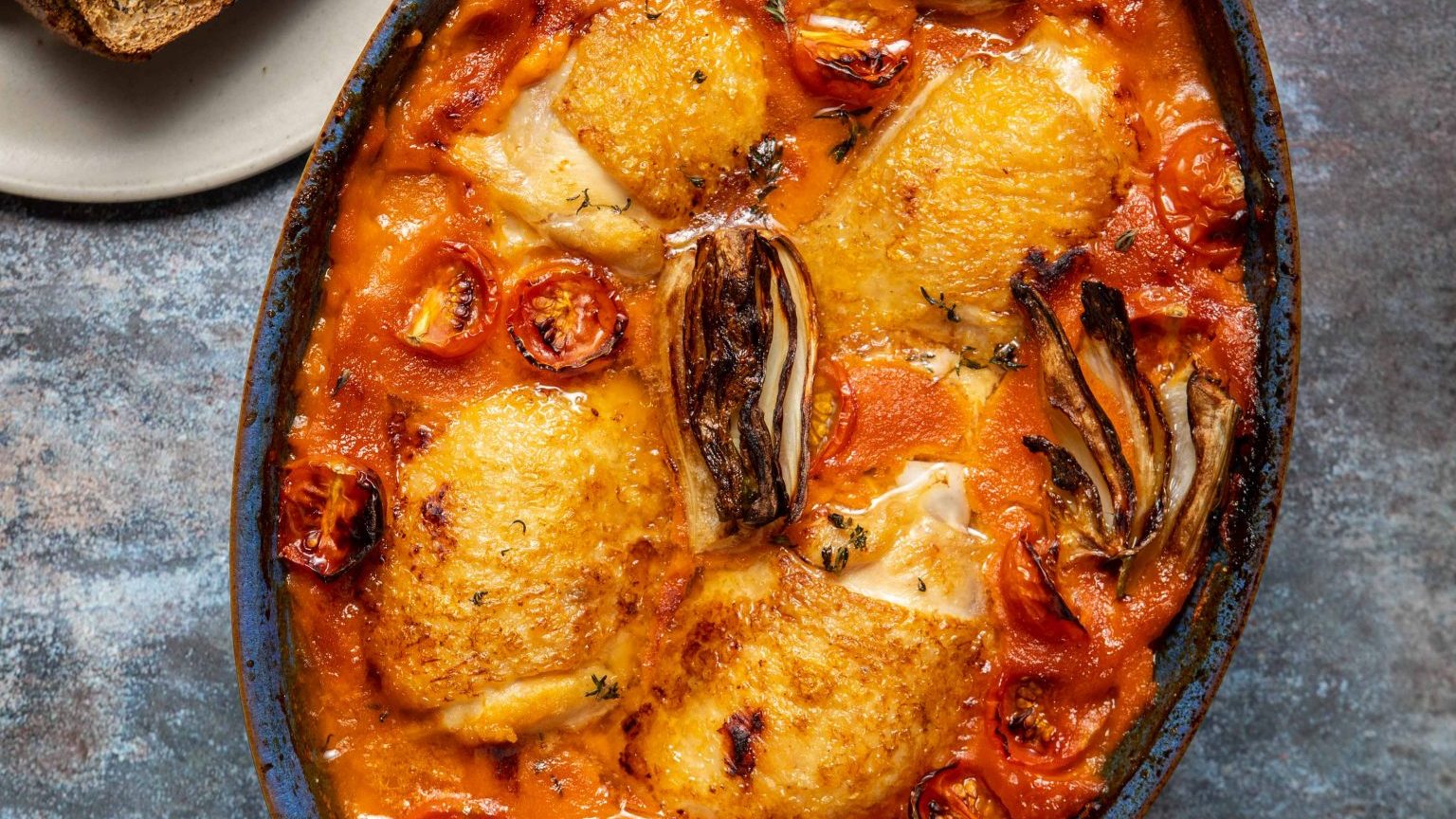 Tommy Banks’s tomato and chicken hot pot